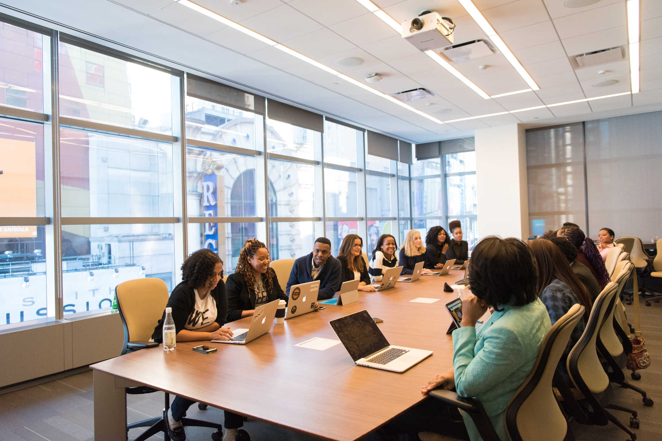 Meeting in Conference Room